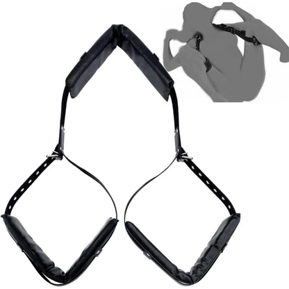 Sistem de fixare si sustinere a gatului si a picioarelor LovePlay™ BDSM, pentru jocuri erotice - LovePlay