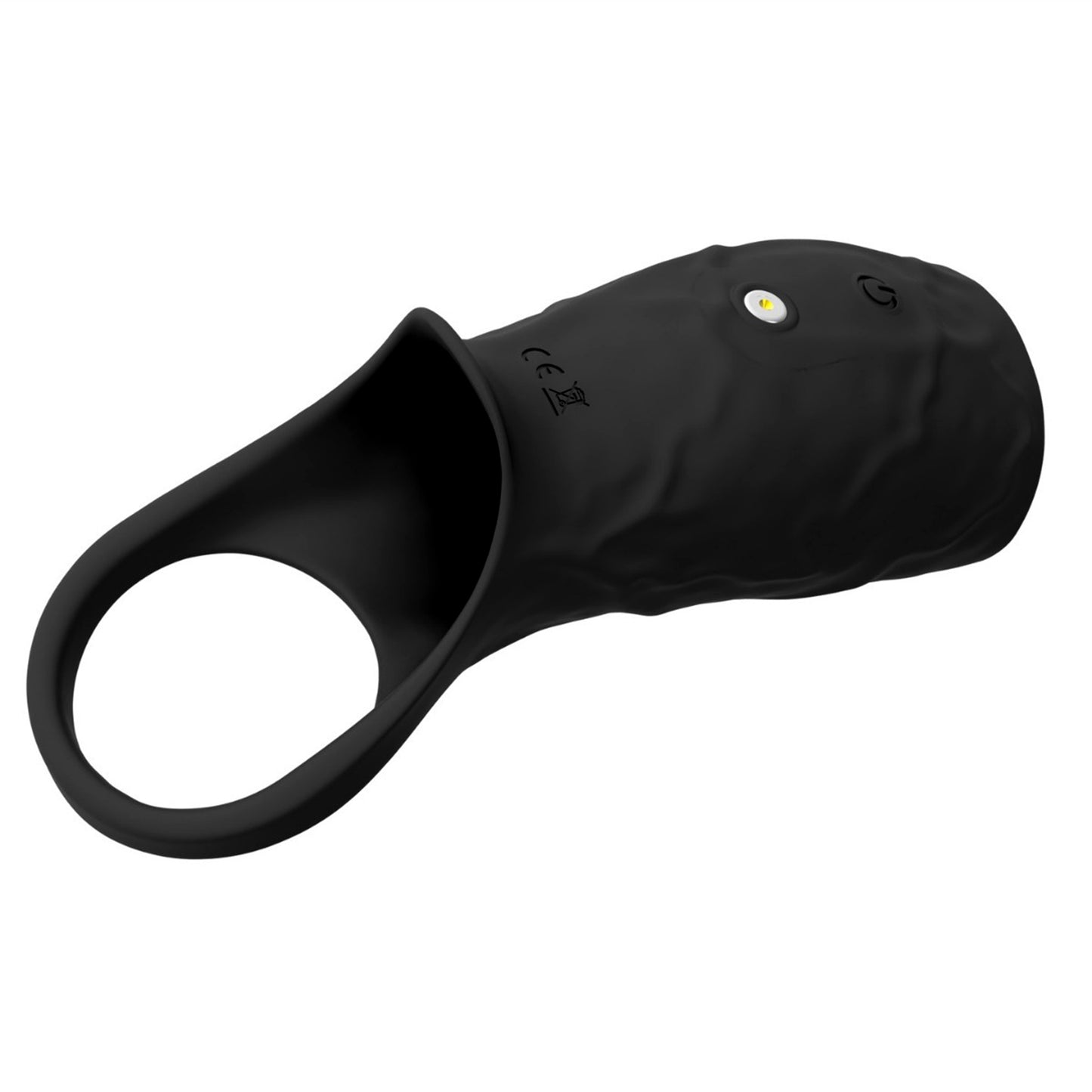 Manson LovePlay™ EnduroX, cu 10 moduri de vibratie, inel pentru erectie, stimulare G-spot, intarziere ejaculare, silicon premium, rezistent la apa, negru, 72g, 12.8 x 8 x 5.1 cm - LovePlay