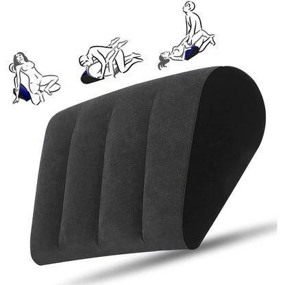 Perna LovePlay™ SexPillow pentru diferite pozitii sexuale, cu pompa inclusa, 36x45x18 cm - LovePlay