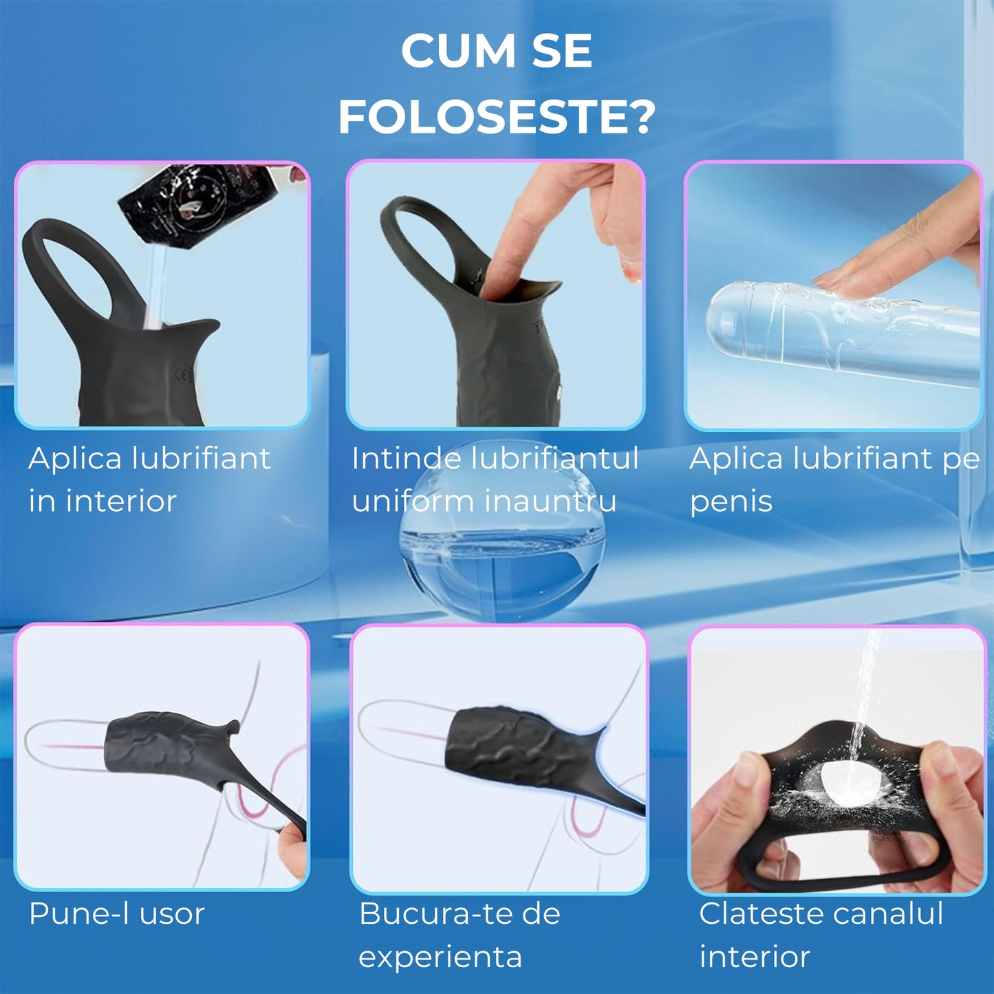 Manson LovePlay™ EnduroX, cu 10 moduri de vibratie, inel pentru erectie, stimulare G-spot, intarziere ejaculare, silicon premium, rezistent la apa, negru, 72g, 12.8 x 8 x 5.1 cm - LovePlay