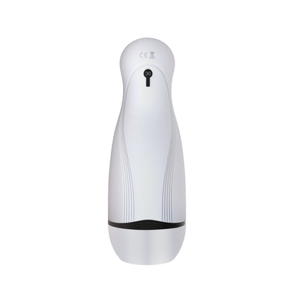 Masturbator LovePlay™ ModernHer, 10 moduri diferite de vibratie puternice, 3 tipuri de suctie, efect de masaj, cu sunete de placere, din silicon premium si sigur, moale, rezistent la apa, incarcare USB, design discret, lungime inserabila 15 cm - LovePlay