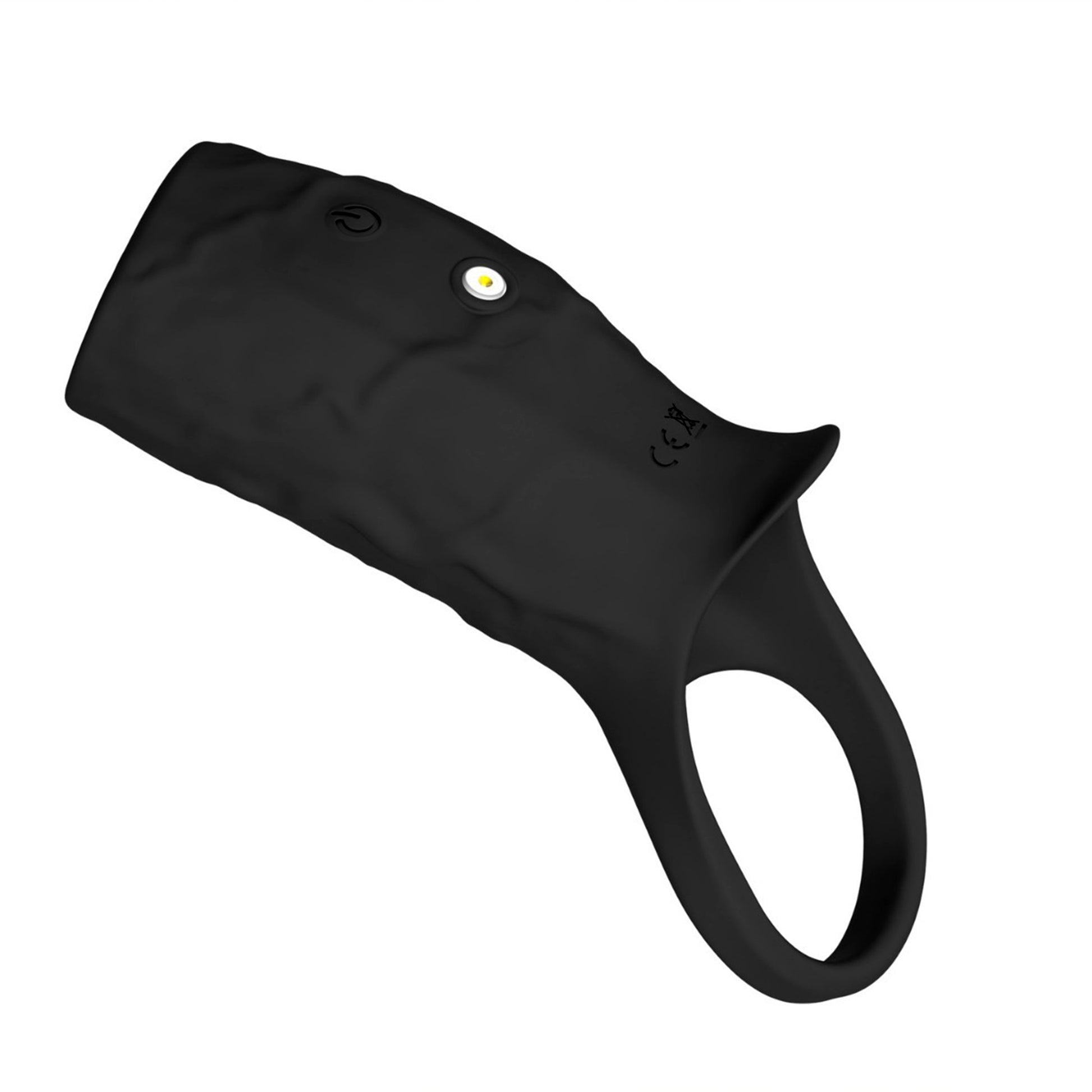 Manson LovePlay™ EnduroX, cu 10 moduri de vibratie, inel pentru erectie, stimulare G-spot, intarziere ejaculare, silicon premium, rezistent la apa, negru, 72g, 12.8 x 8 x 5.1 cm - LovePlay