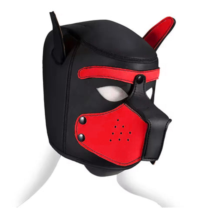Masca BDSM din neopren MyPuppy LovePlay™, pentru jocuri de rol in cuplu, in forma de caine - LovePlay