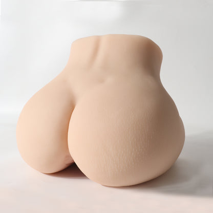 Masturbator doua canale LovePlay™ MissHer ultra-realist, cu striatii 3D, design coapse anatomic, din silicon premium non-toxic, usor de curatat, din silicon elastic si rezistent la apa 2.2kg - LovePlay
