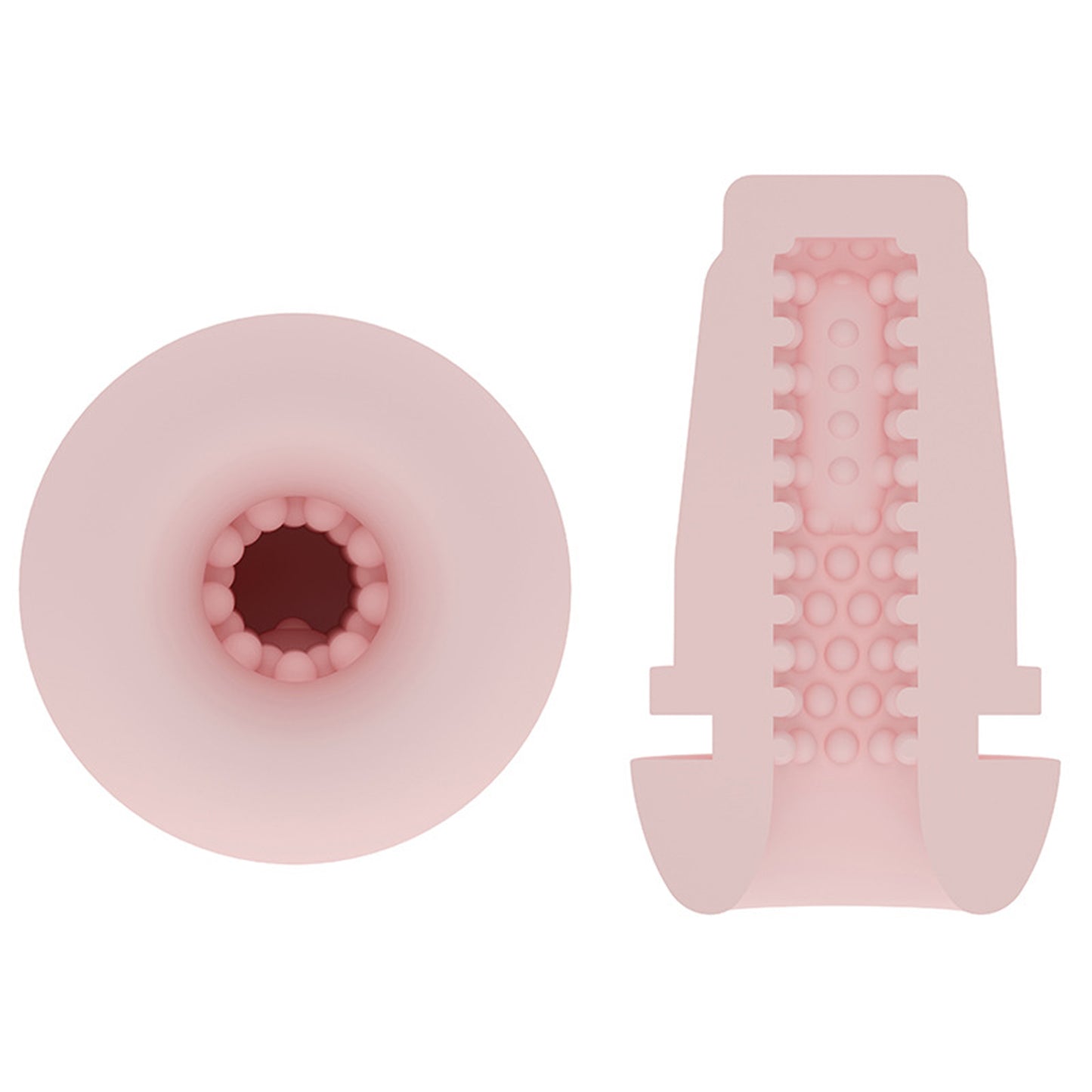 Masturbator LovePlay™ ModernHer, 10 moduri diferite de vibratie puternice, 3 tipuri de suctie, efect de masaj, cu sunete de placere, din silicon premium si sigur, moale, rezistent la apa, incarcare USB, design discret, lungime inserabila 15 cm - LovePlay