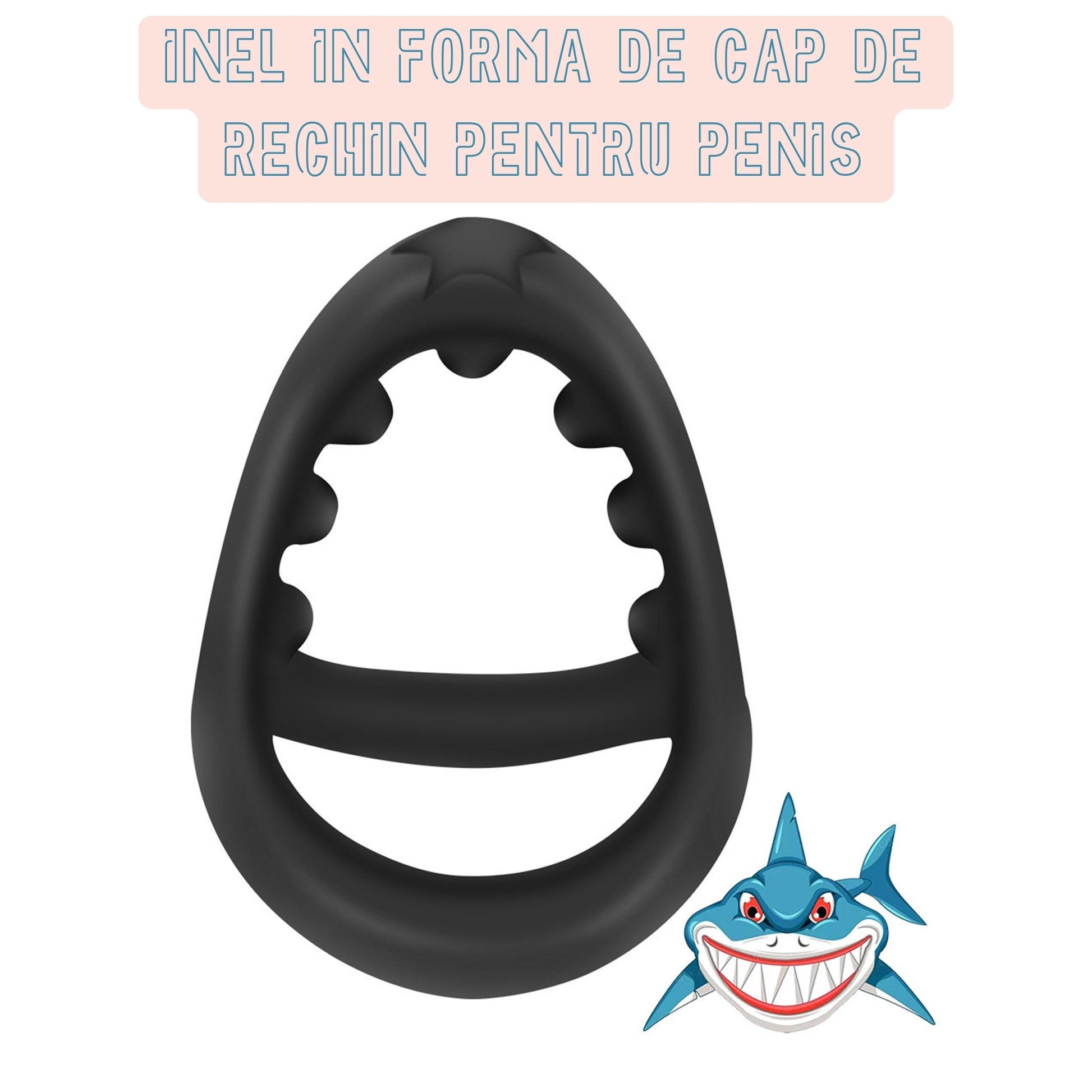 Inel pentru penis LovePlay™ 3 in 1 Late, BDSM, cu efect de intarziere a ejacularii, placere dubla si stimularea ambilor parteneri, pentru cupluri, din silicon, negru, moale, usor de folosit, rezistent la apa, 8 g - LovePlay