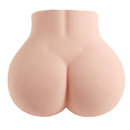 Masturbator Ultra-Realist LovePlay™ MissHer, 2 canale: vaginal si anal ultra-realist, cu striatii interne 3D, din silicon premium non-toxic si elastic, coapse realiste, usor de curatat, rezistent la apa, dimensiuni 28 x 32 x 22 cm, greutate 9 kg - LovePlay
