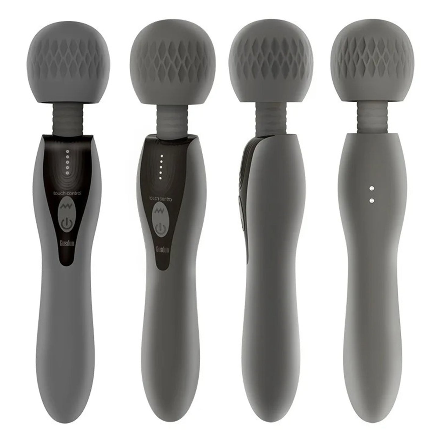 Vibrator 5 Power LovePlay™, 5 viteze si 5 moduri de masaj, din silicon moale, cu gat flexibil, reincarcabil prin USB, rezistent la apa, potrivit pentru piele sensibila