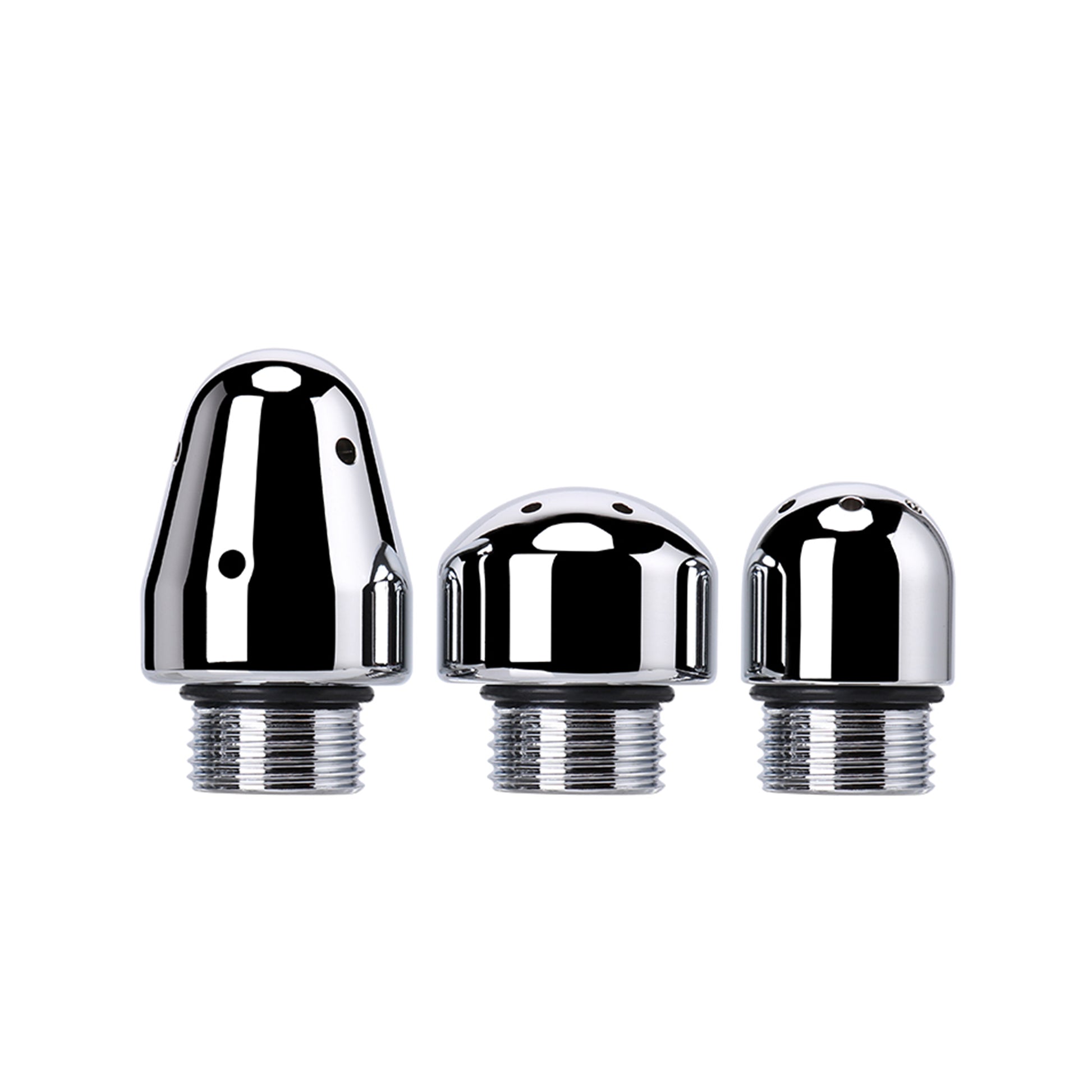 Dus Anal si Vaginal LovePlay™ Clean, din aluminiu, cu jet poros, pentru femei si barbati, cu doua capete diferite - LovePlay